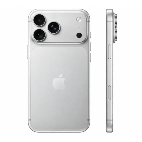 Iphone 18 Silver Back and side view